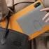 Budget Binder Cash Envelopes for Cash Money Organizer with Zipper Envelopes, A6 Leather Budget Binder (Full Grey)