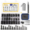 304 Stainless Steel M3 M4 M5 M6 Hex Socket Head Cap Machine Screws Bolts Nuts Washers Assortment Kit 700Pcs