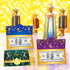 KYMY 12pcs Eid Mubarak Money Envelopes, Islamic Cash Folding Envelopes for Ramadan, Eid al-Adha, Birthday, Wedding