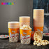 RAYMEA Disposable Popcorn Buckets 32oz Retro Style Paper Leak Proof Containers - 10 Pack for Movie Night & Party