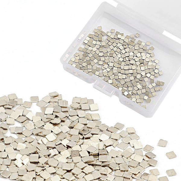 AIEX 4 Grams (about 400 pcs) Silver Solder Flux for Jewelry, 2x2mm Precut Chips for Easy Soldering and Repair
