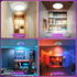 Closet 13 0.55 Closet 1 Pack Rechargeable Motion Sensor Ceiling Light with Remote, Wireless Battery Operated Light