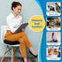 CloudBliss Gel Seat Cushion - Cooling Gel Enhanced, Memory Foam, Ergonomic Seat Cushion for Long Sitting for Office