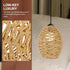 Homoyoyo Woven Lamp Shade for Floor Lamp Rustic Decorative Light Cover Minimalist Design for Restaurants Guesthouses