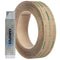 CANOPUS 1/2 in x 6 ft Hook and Loop Reclosable Fastener, Clear Lock Tape for Hanging Pictures, Crafts, Made in USA