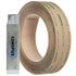 CANOPUS 1/2 in x 6 ft Hook and Loop Reclosable Fastener, Clear Lock Tape for Hanging Pictures, Crafts, Made in USA