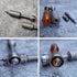 3", Pocket Screwdriver, EDC Palm Multitool With Spinner Toys, Ended Phillips for Gifts for Men EDC Destornillador PEI