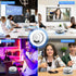 XTUGA Q3 360Voice Conference Speaker Bluetooth Microphone, Pickup Noise Reduction Gain Control for Meetings,Zoom,Home