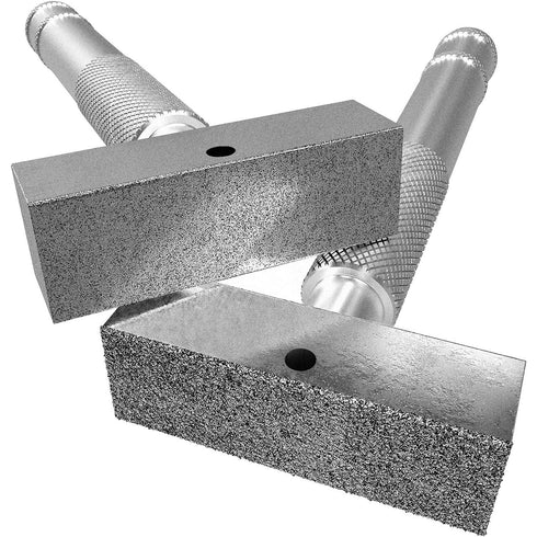 ATLIN Grinding Wheel Dressing Tool - 36 Grit & 120 Grit Diamond Dresser for True Up and Restore Grinding Wheels