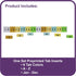 C-Line 13-Pocket Expanding File, Coupon Size, Includes Tabs, 1 File, Color May Vary (58410)
