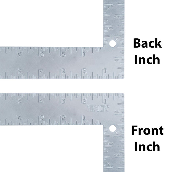 VINCA SCLS-1208 Framing L Shape Square - 8 inch x 12 inch, Steel