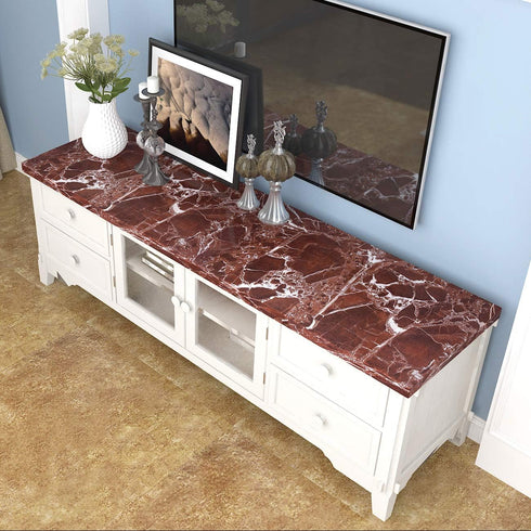 Marble Countertop Contact Paper, Peel and Stick Waterproof Vinyl for Kitchen, 15.7"x80"
