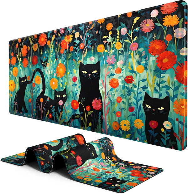 BOSOBO Large Mouse Pad, XXL XL Extended Gaming Desk Mat, Huge Mouse Pad for Office & Home, Desktop Full Cover 31.5 x
