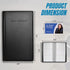Professional Business Card Holder/Book with Black Cover, Holds 300 Business Cards
