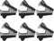 Staple Remover, 6-Pack, Black