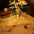 Bvdfgk LED Note Board with Colors for Kids, Acrylic Dry Erase Board with Light up Stand and 7 Highlighter Pens