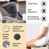 Nojuikm Tailbone Tailbone Cowprint Seat Cushion for Pain Relief Office Computer Memory Foam Chair Cushion for Pressure