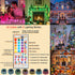 4 Pack 66.6 200 35 4th Color Changing Christmas String Lights with Remote, Total FT LED String Lights Indoor Outdoor