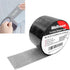 Windows Screen Repair Kit Tapes, Black 2 inches X 80 inches, Adhesive Waterproof Fiberglass Mesh Patch for Fixing