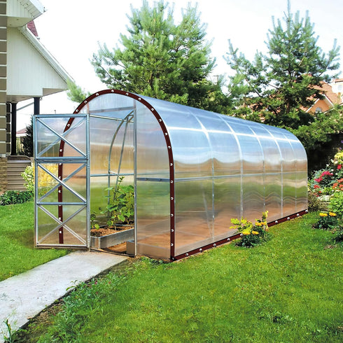 8X14FT Grommets,Windproof Clear Waterproof Tarps (Increase Rope Ties) Heavy Duty Poly Tarpaulin Outdoor Rainproof