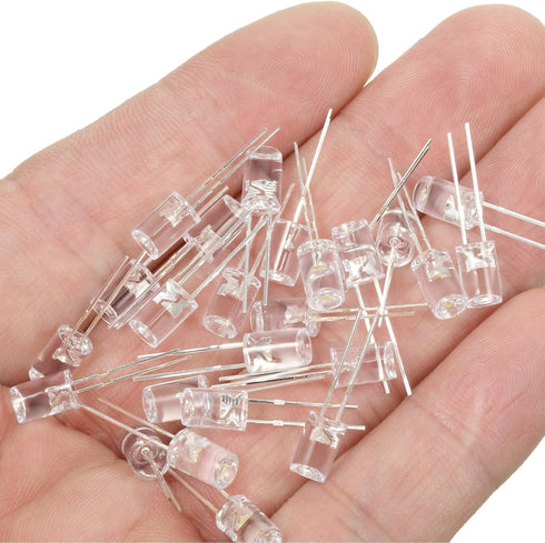 120 5mm Bulb Set Bulb Mudder Pcs Valentine LED String Light Replacement Energy Efficient Christmas LED Wire Light