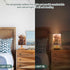 Oarencol Bedside Table Lamp Fun Highland Cow Animal Nightstand Lamp with Wood Desk Lamps for Bedroom Living Room