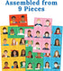 Carson Dellosa Courageous Kids Bulletin Board Set - Periodic Table Featuring 62 Inspiring Kids for Classroom Decor