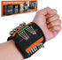Magnetic Wristband for Holding Screws - Drilling Bits, Nails, Stocking Stuffers Gifts for Men, Father's Day Gift