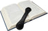 Superior Essentials Leather Bookmark Book Holder, Black Leather Paper Weights for Hands-Free Reading