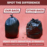 Mini n Mod 55-60 50 Count Commercial 50 55 60 Gallon Trash Bags Heavy Duty | | Large Black Garbage Bags for Outdoor