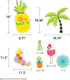 Schoolgirl Style Simply Stylish Tropical Life Is Sweet Bulletin Board Set, 25 Pieces