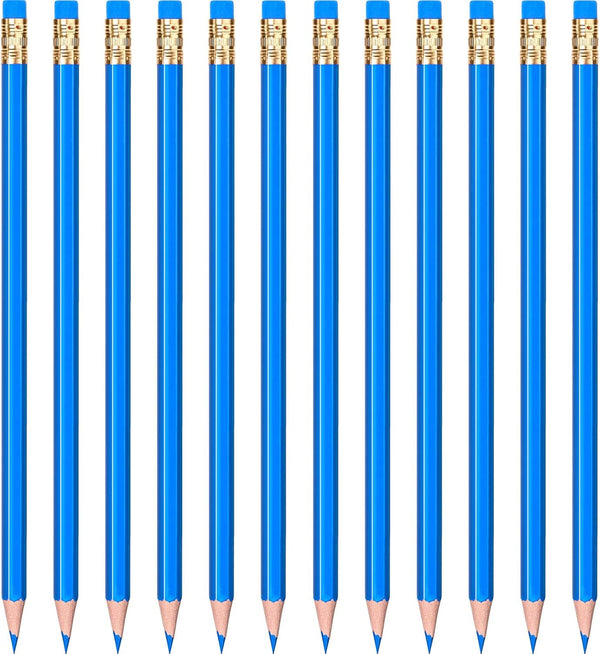 Zhanmai 36 Pieces Checking Pencils, Erasable #2 HB Pencils for Coloring Tests and Grading