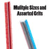 Keystone 100 Sanding Twigs or Sticks, Ideal for Woodworking Hobby Arts Crafts Models, Mixed Grits and Lengths (5 Pack)