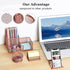 Pen Holder for Desk, 6 Pieces Mesh Organizer Set, 3 Compartments for Home Office Supplies Caddy Storage