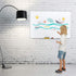 Magnetic Whiteboard/Dry Erase Board 24 x 36 Inch, Lightweight Wall Mount Aluminum Frame