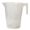 SP Bel-Art Tall Form Graduated Pitcher, 5000ml Polypropylene, 100ml Graduation