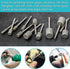 Stone Carving Set, 24PCS Diamond Burr Bits Compatible with Dremel for Engraving, Grinding, Jewelry