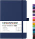 Ruled Notebook/Journal, Classic Lined Journal, 5.3'' x 8.26'', Hardcover with Thick Paper, Dark Blue