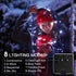 Vimorg 2 Pack 79FT 200 8 Solar String Lights Outdoor, LED Waterproof Solar Christmas Lights with Lighting Modes