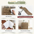 Wood Grain Tape, 2.4" X15', Self Adhesive Repair Patch for Furniture Renovation, Tables, Chairs, and Doors