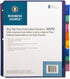Business Source Pocket Index Dividers (32372)