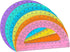 Zonon 12 Pieces Protractors Bulk, Plastic 180 Degrees 6 Inch Translucent for Geometry, Angle Measurement, School