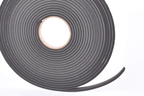 1/2in 1/4in 37.5ft Sponge Neoprene Stripping W/Adhesive Wide X Thick X Long