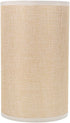 Light Lamp Shade Drum Lamp Shade, E27 Linen Cylinder Lamp Shade Spider
