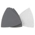 uxcell Triangular Sandpaper Hook and Loop Pad, 3-1/2" Oscillating Multi-Tool, Silicon Carbide, 2500 Grit, 8pcs