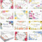 Affrolling 50 Pack Spring Religious Christian Thank You Cards Bulk with Scripture Envelopes