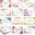 Affrolling 50 Pack Spring Religious Christian Thank You Cards Bulk with Scripture Envelopes