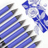 WRITECH Retractable Gel Ink Pens, Blue-Ink 0.7mm Medium Point, Smooth Writing, Quick-Dry, Set of 8