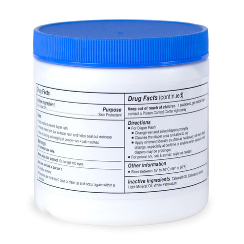 20% 15 oz., CareAll Zinc Oxide Skin Protectant Barrier Ointment Provides Relief, Prevention and Treatment for Chafing