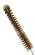12PK 9.25" 0.3" 0.5" EISCO Bristle Cleaning Brushes with Fan-Shaped Ends, - Twisted Stainless Steel Wire Handle - Ideal